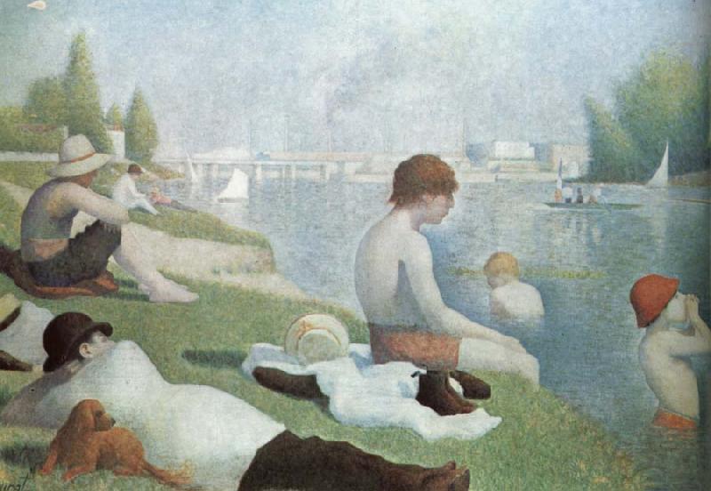 Georges Seurat Bath
